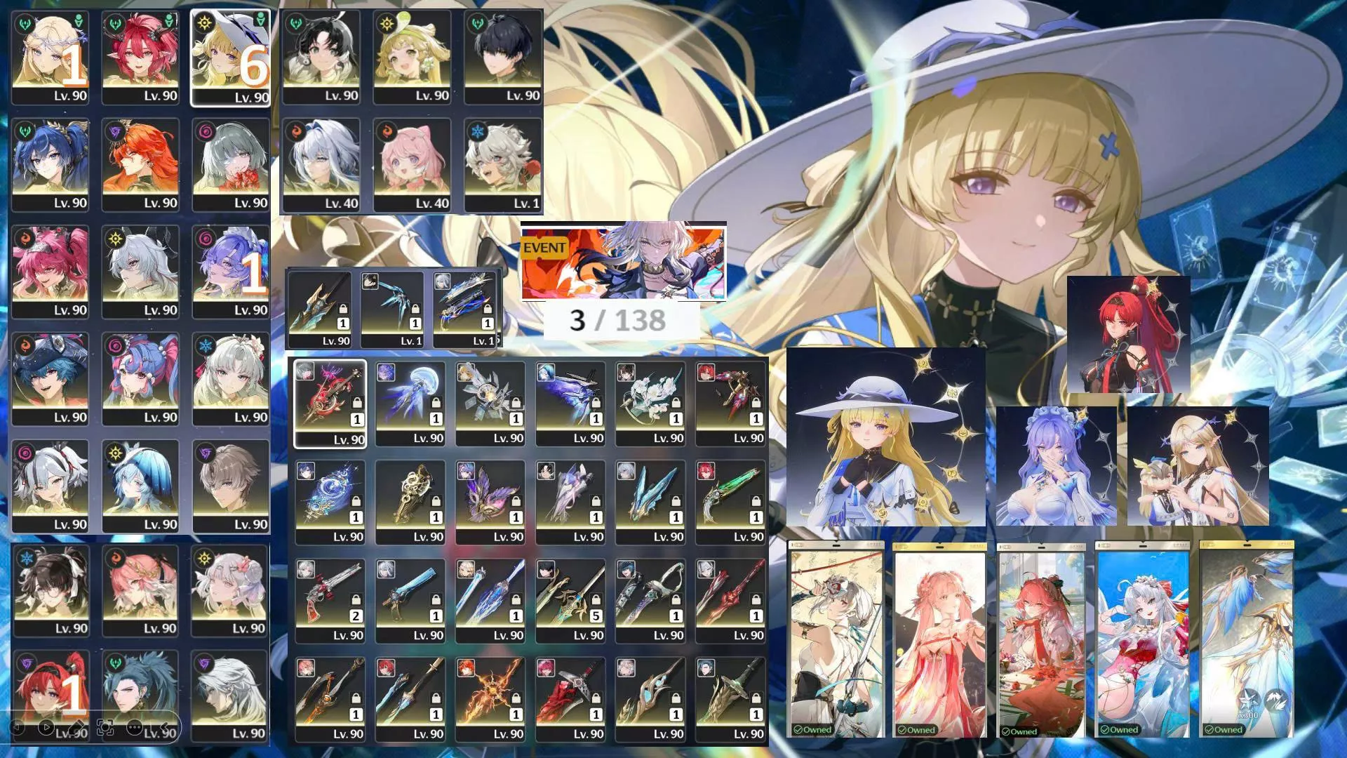 ACC WHALE : Full char trấn - Phoebe C6 - SEA